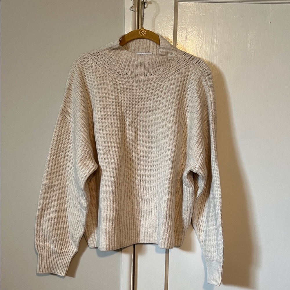 Old Navy Cream Turtleneck Sweater